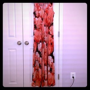 T Tahari Coral Maxi Dress